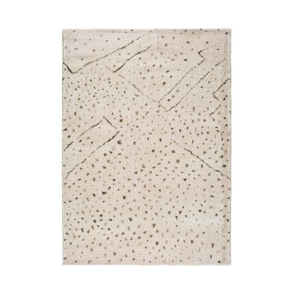 Krémovobiely koberec Universal Moana Dots, 80 x 150 cm