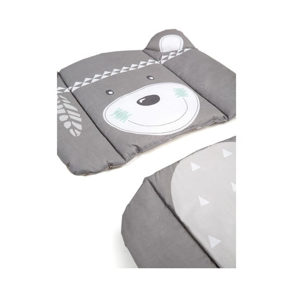 Sivá vložka do jedálenskej stoličky Indibär – Roba-image-2