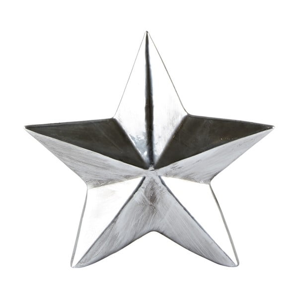 Dekoratívna soška KJ Collection Star Silver, výška 14 cm