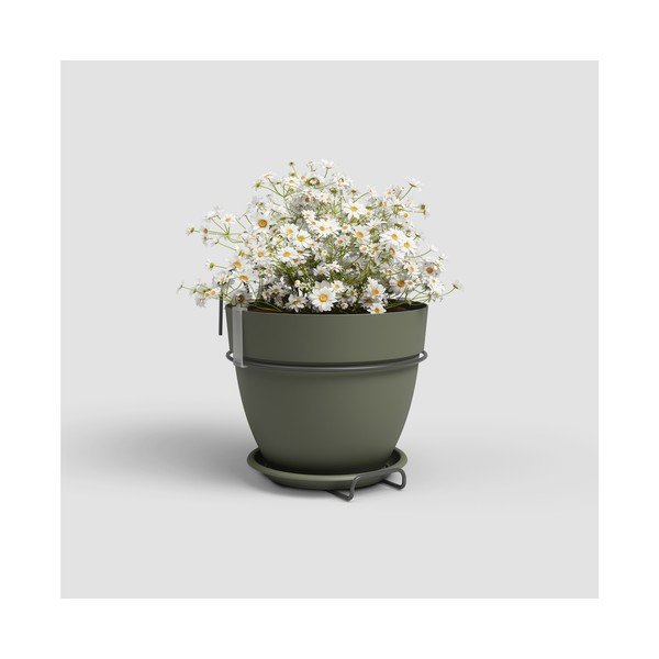 Závesný kvetináč z recyklovaného plastu ø 20 cm Capri – Artevasi-image-1