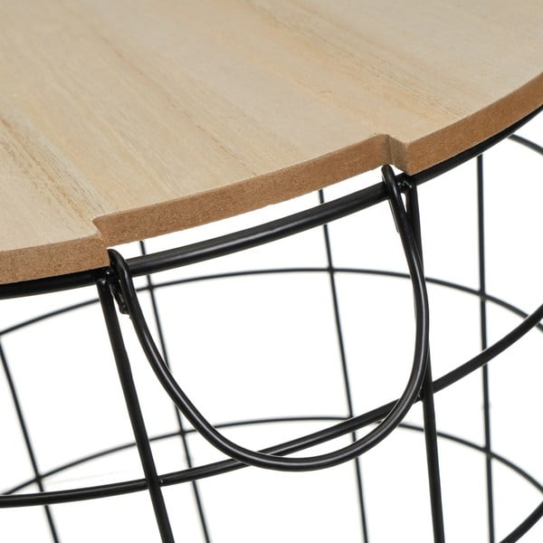 Okrúhle odkladacie stolíky v súprave 3 ks 39x39 cm – Casa Selección-image-3