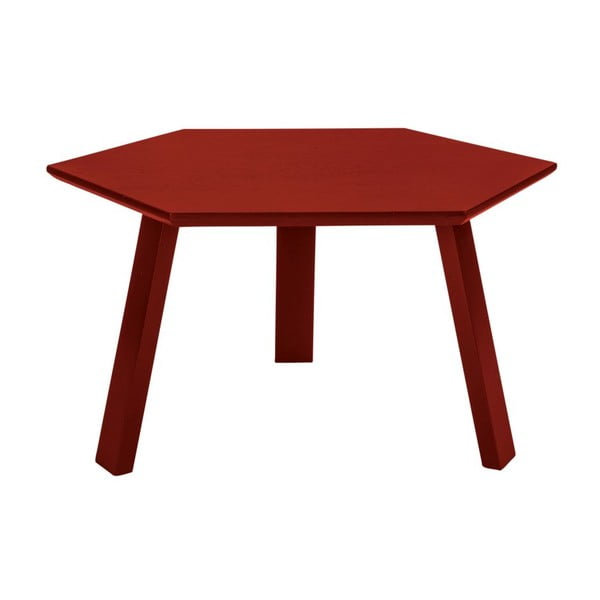 Konferenčný stolík Hexagon Red, 70x37x70 cm