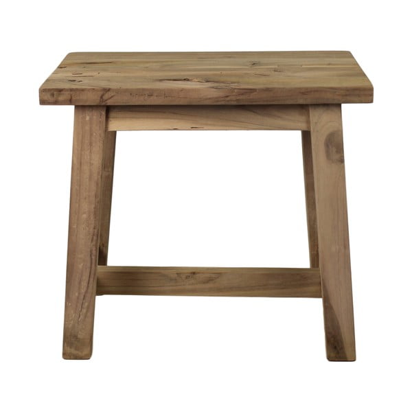 Stolička z tíkového dreva HSM collection Rustical, dĺžka 50 cm-image-2