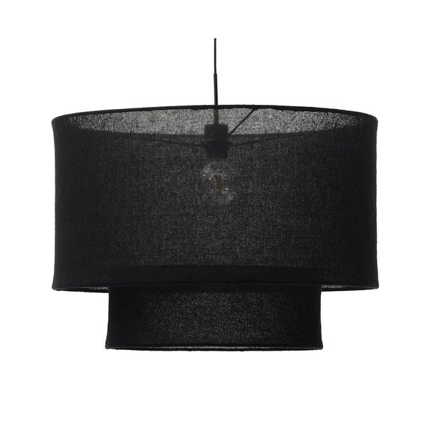 Čierne tienidlo ø 60 cm Mariela – Kave Home