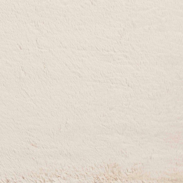 Krémovobiely koberec 80x150 cm Super Teddy – Think Rugs-image-3