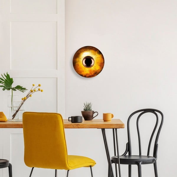 Nástenné svietidlo v medenej farbe ø 28 cm Kurt – Opviq lights-image-1