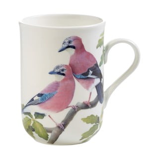 Hrnček z kostného porcelánu Maxwell & Williams Birds Eusarian Jay, 350 ml