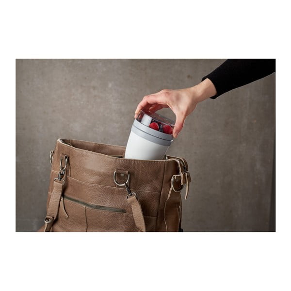 Zelený desiatový box na jogurt Mepal Ellipse-image-2