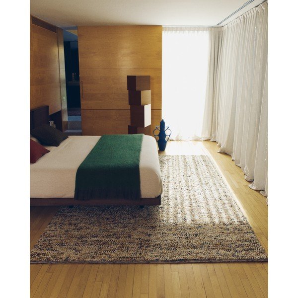 Ručne tkaný vlnený koberec 160x230 cm Elanis – Kave Home-image-1