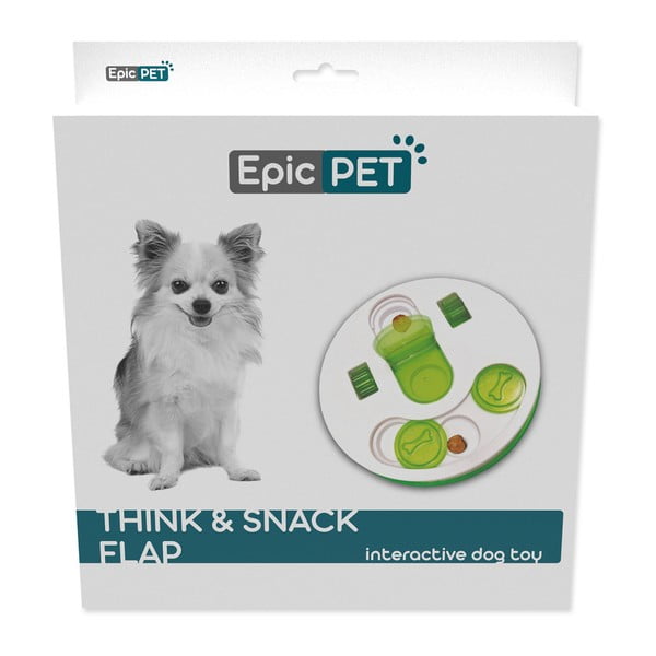Hlavolam pre psov Epic Pet Think & Snack Flap – Plaček Pet Products-image-1
