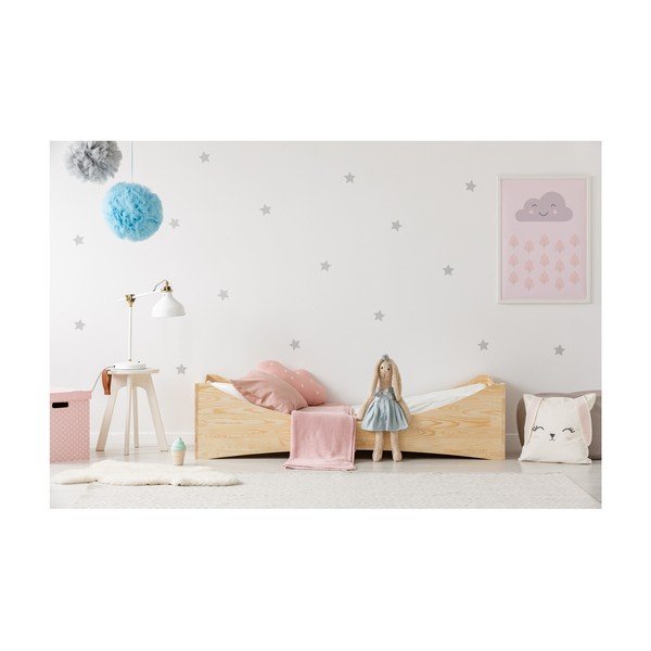 Detská posteľ z borovicového dreva Adeko Mila BOX 3, 60 × 120 cm-image-2