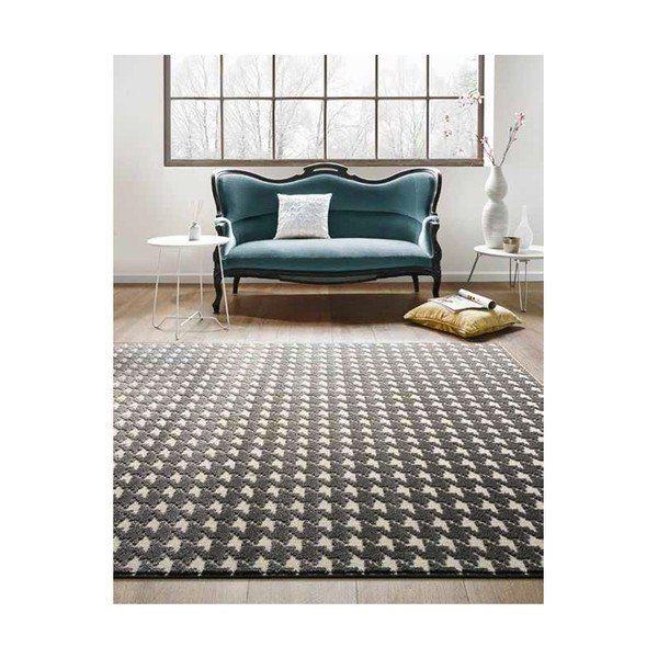 Koberec Webtappeti Reflex Houndstooth, 140 × 200 cm