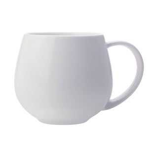 Biely porcelánový hrnček Maxwell & Williams Basic Snug, 450 ml