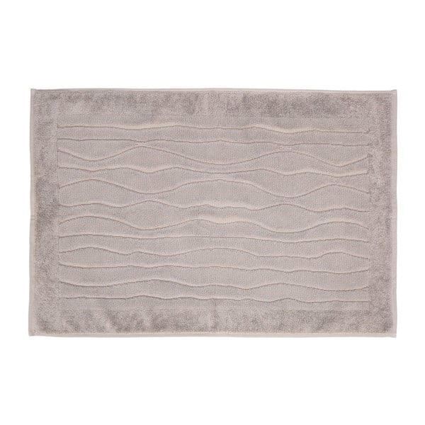 Hnedý uterák z bavlny Wave, 50 × 80 cm