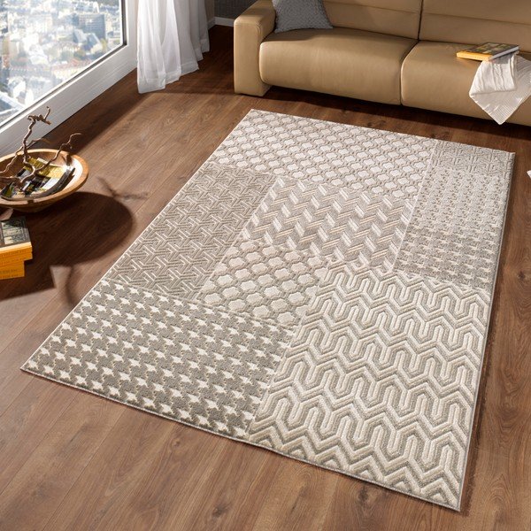 Koberec Schöngeist & Petersen Noblesse Patchwork, 150 × 80 cm-image-1