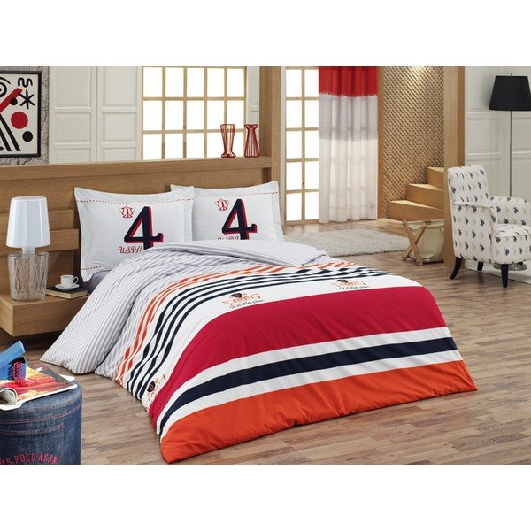 Sada obliečok a plachty US Polo Stockton, 160x220 cm