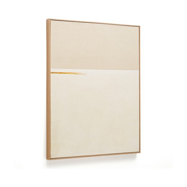 Ručne maľovaný obraz s rámom/na plátne 80x100 cm Salin – Kave Home