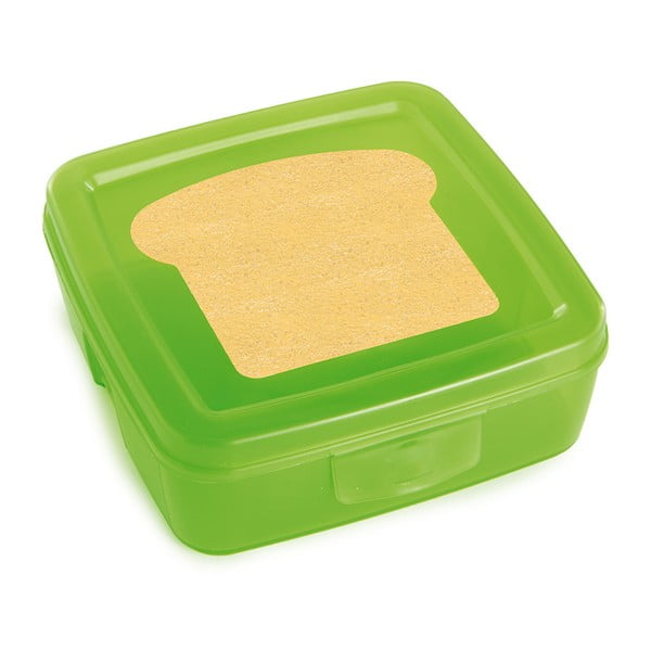 Zelený desiatový box na sendvič Snips Sandwich, 500 ml-image-2