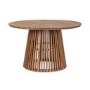 Okrúhly záhradný jedálenský stôl z masívu akácie ø 120 cm Rodano – Bizzotto