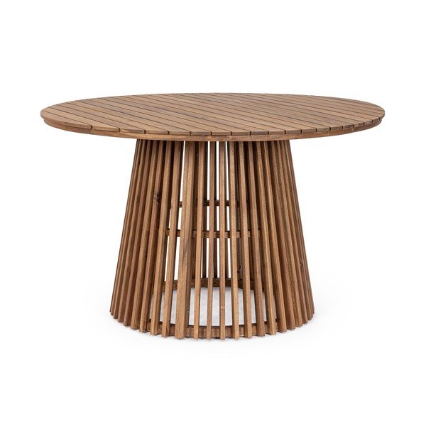 Okrúhly záhradný jedálenský stôl z masívu akácie ø 120 cm Rodano – Bizzotto