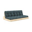 Modrá menčestrová rozkladacia pohovka 196 cm Base – Karup Design