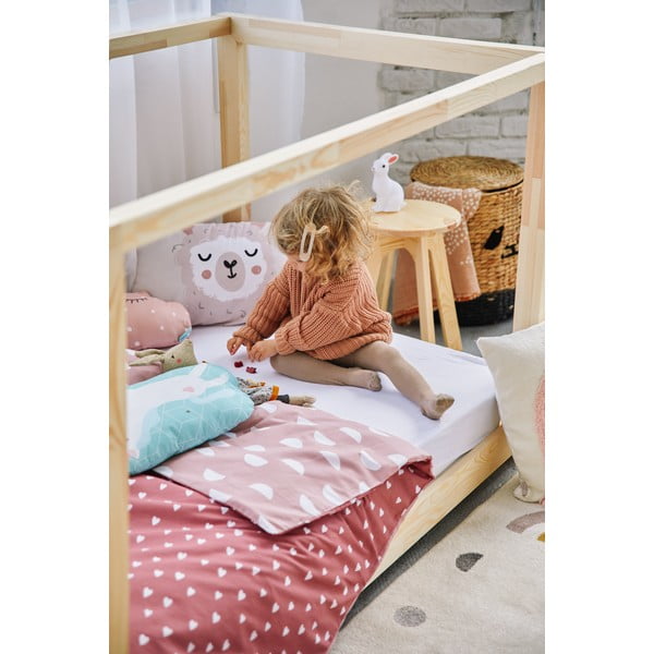 Detské bavlnené obliečky Bonami Selection Lama, 140 x 200 cm-image-3