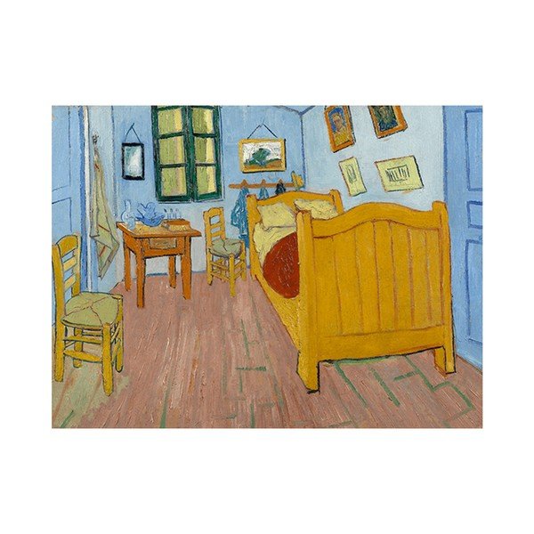 Obraz Vincenta van Gogha - The Bedroom, 60x80 cm