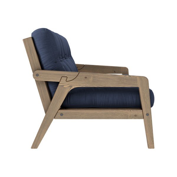 Modrá rozkladacia pohovka 204 cm Grab - Karup Design-image-4