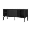 Čierny TV stolík 116x55x42 cm Met Mini – noo.ma
