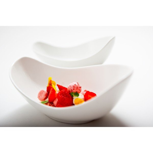 Biela porcelánová miska Maxwell & Williams Oslo, 23 x 11,5 cm-image-1
