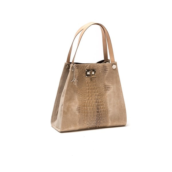 Kožená kabelka Renata Corsi 839 Fango-image-1