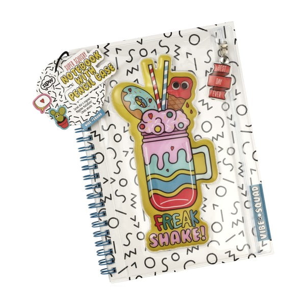 Zápisník s úložným priestorom na písacie potreby NPW Pencil Case Notebook