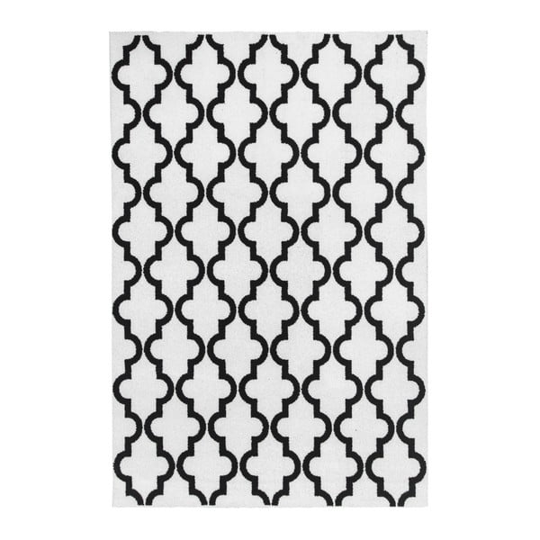 Čierno-biely koberec Obsession My Black & White Faw Whit, 120 × 170 cm