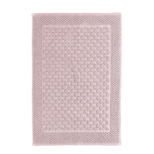 Ružová kúpeľňová predložka Bella Maison Dots, 50 × 70 cm