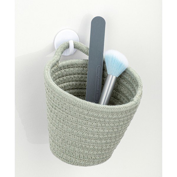 Zelený závesný úložný košík Wenko-image-1