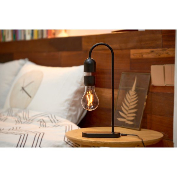 Čierna stolová lampa (výška 36,5 cm) Evaro – Gingko-image-2