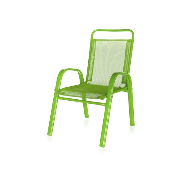 Detská záhradná stolička Kids, zelená