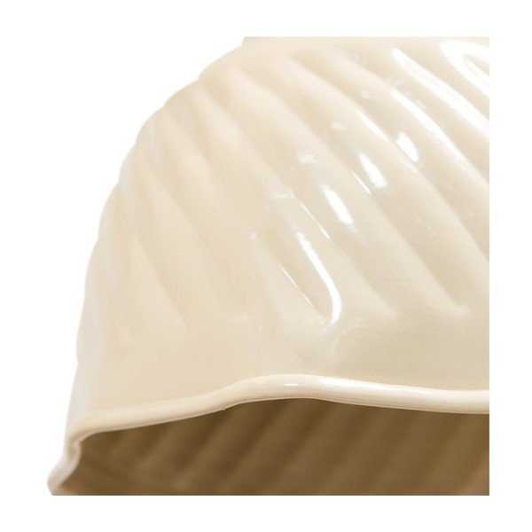 Béžové závesné svietidlo s kovovým tienidlom Arleso – WOOOD-image-2