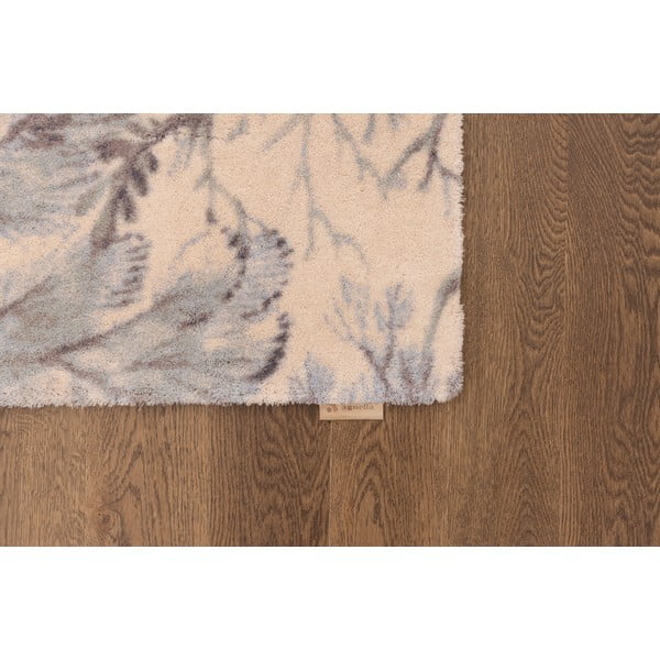 Vlnený koberec v mentolovej a béžovej farbe 133x190 cm V&A Calisia Kelp – Agnella-image-2