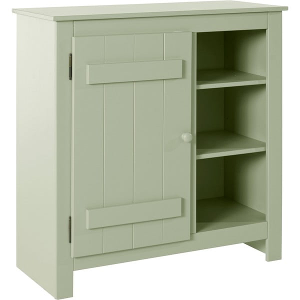 Svetlozelená skrinka z borovicového dreva 90x90 cm Bertram – Støraa-image-2