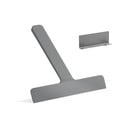 Sivá stierka s držiakom 22 cm Ume – Zone