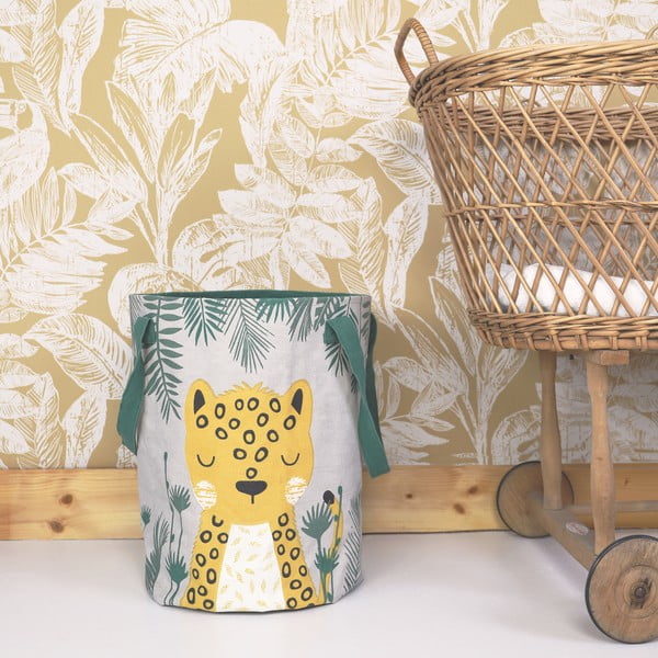 Textilný úložný kôš Nattiot Soren, ø 30 cm-image-1