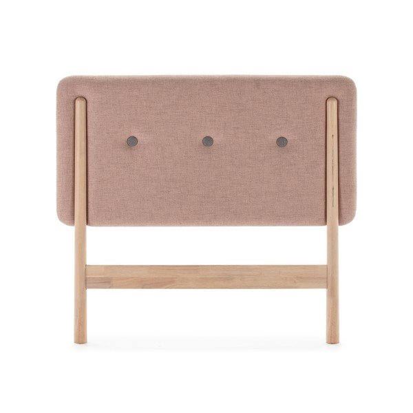 Ružové čelo postele Marckeric Annie, 120 x 109 cm