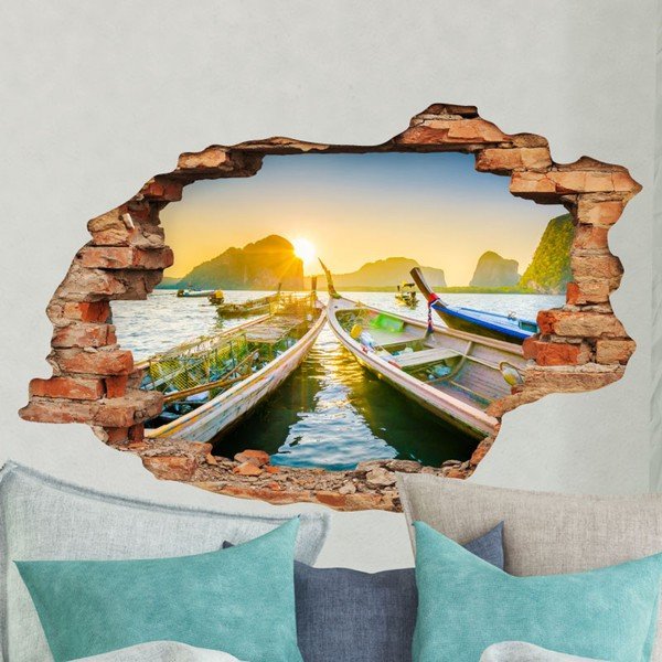 Samolepka Ambiance Landscape Thailand, 60 × 90 cm-image-1