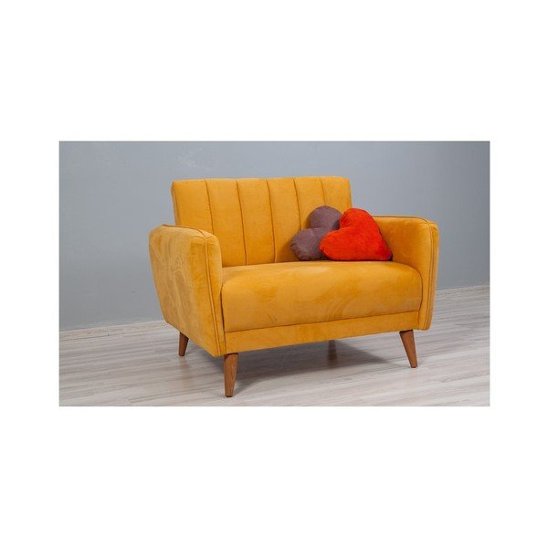 Žlté rozkladacie kreslo Sifi-image-1