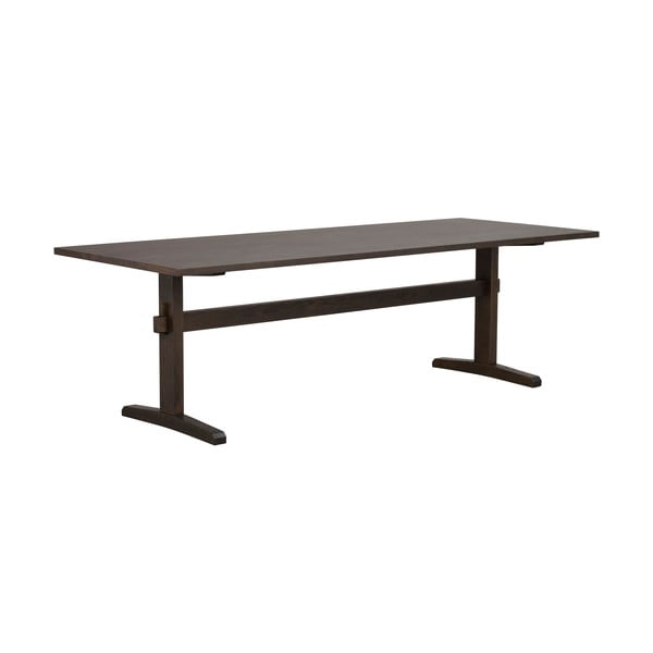 Rozkladací jedálenský stôl s doskou v dubovom dekore 240x95 cm Westville - Rowico-image-2