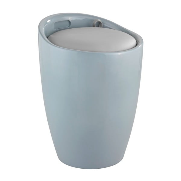 Sivý kôš na prádlo a taburetka v jednom Wenko Candy Look, 20 l-image-1