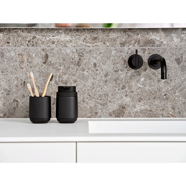 Čierny betónový dávkovač mydla Time - Zone-image-1