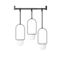 Plastové obaly na kvetináče v súprave 3 ks  na bylinky/závesné a nástenné  ø 7,5 cm Triflora – Umbra