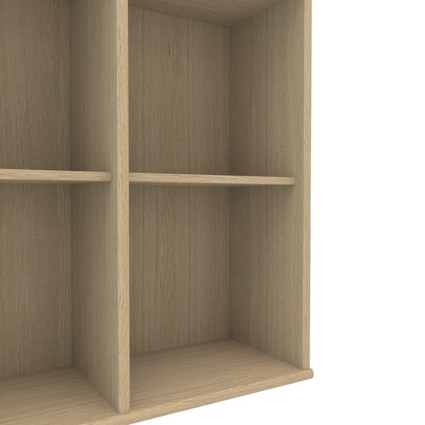 Nástenná knižnica podyhovaná dubom Mistral 025-image-4